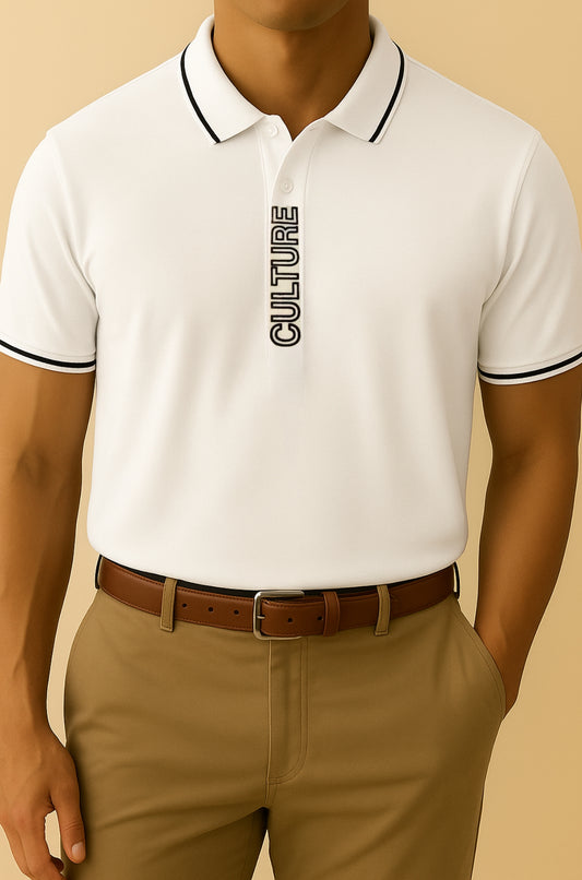 Culture Polo - White